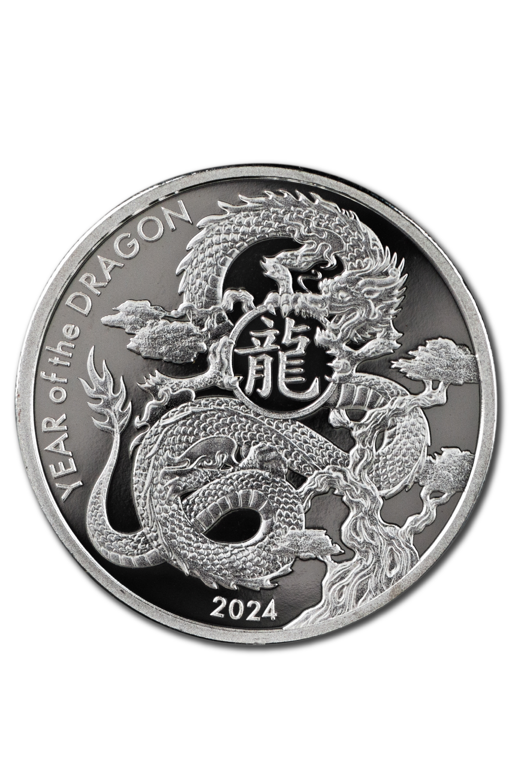 Lunar Dragon 1 oz Silver Round