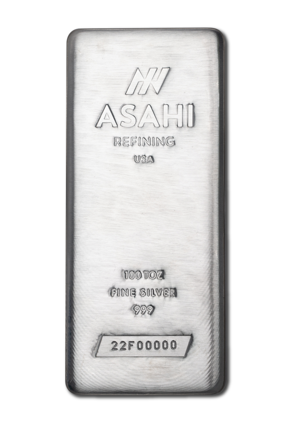 Asahi 100 oz Silver Bar