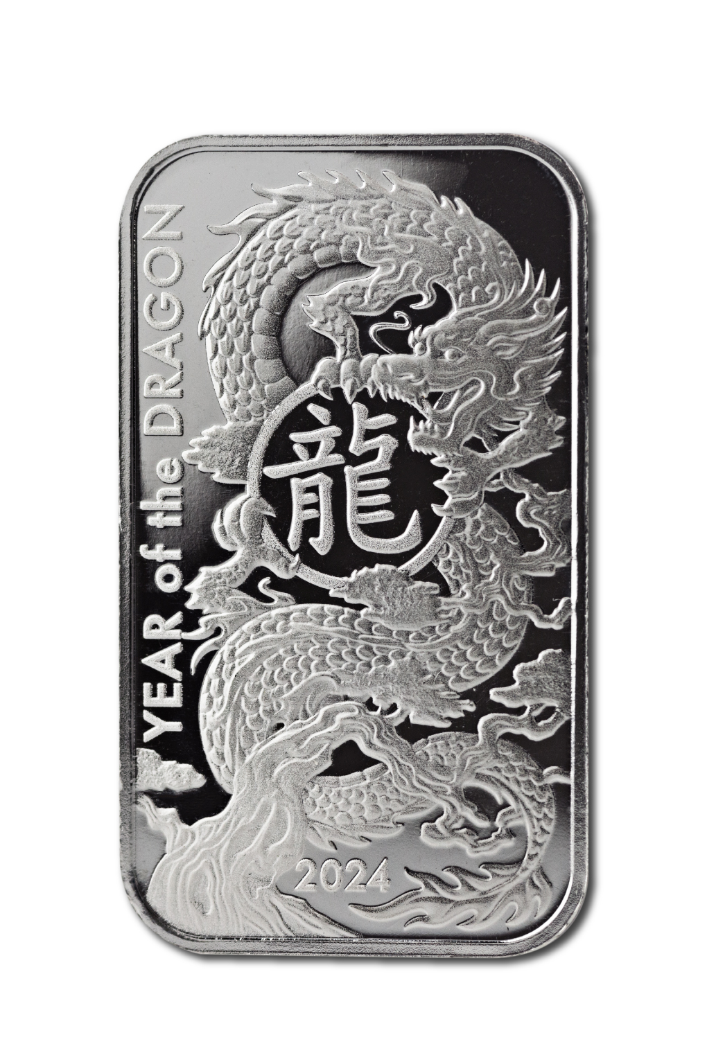 Lunar Dragon 1 oz Silver Bar